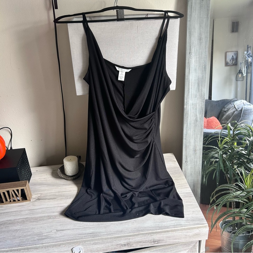 H&M Black Mini Dress